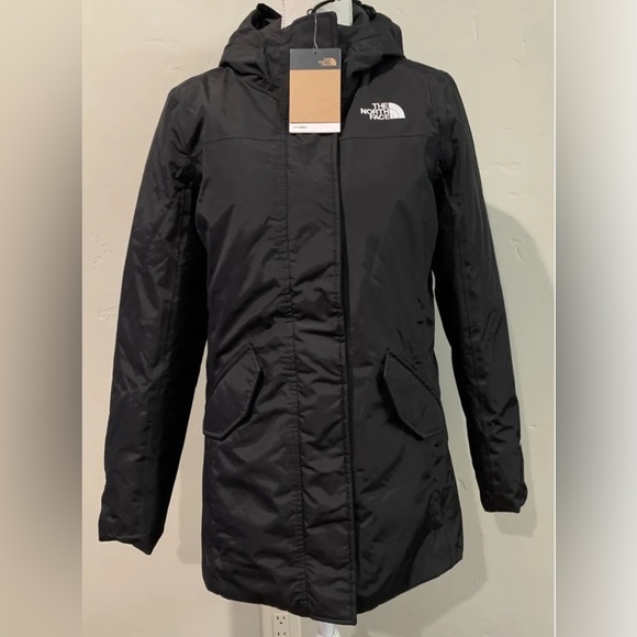 The North Face Women’s Pilson Waterproof 550-Down Winter Jacket Black Sz M - Picture 3 of 12